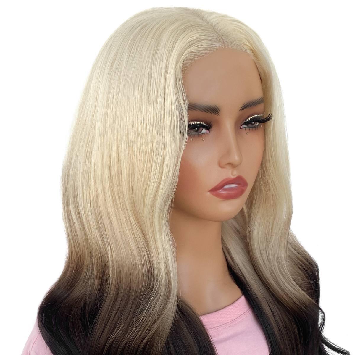 Aurora Glueless 5x5 HD Lace Professionally Colored 100% Human Hair Closure Wig